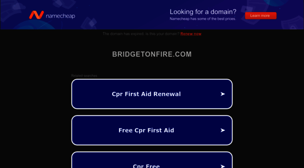 bridgetonfire.com