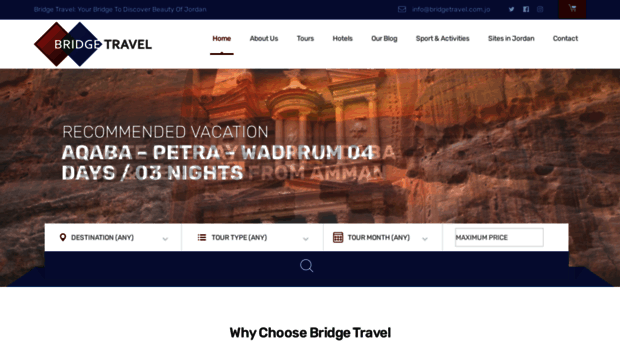 bridgetravel.com.jo