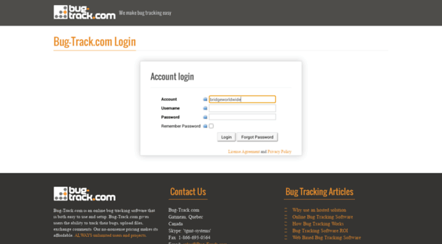 bridgeworldwide.bug-track.com