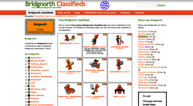 bridgnorth.classifieds-free.co.uk