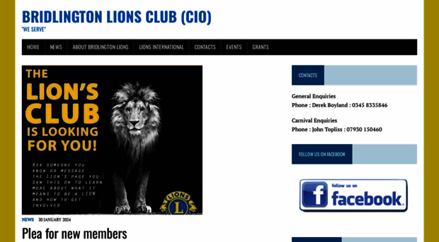 bridlingtonlions.org.uk