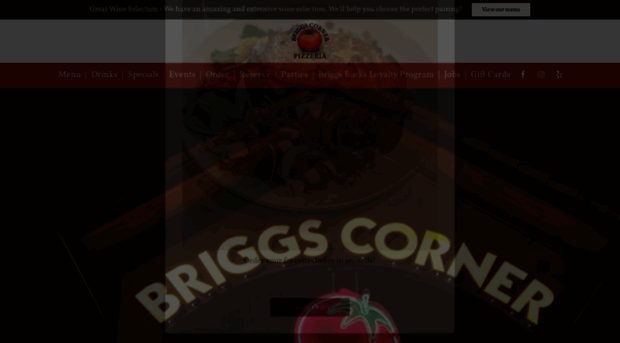 briggscornerpizza.com