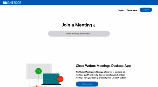 brightedgetechnologies.webex.com