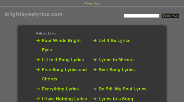 brighteyeslyrics.com