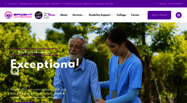 brightlillyhealthcare.com.au