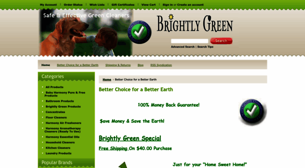 brightlygreenstore.com