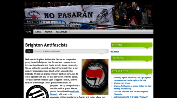 brightonantifascists.com