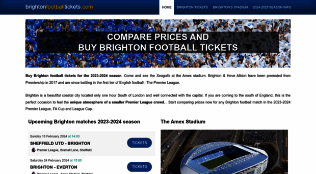 brightonfootballtickets.com