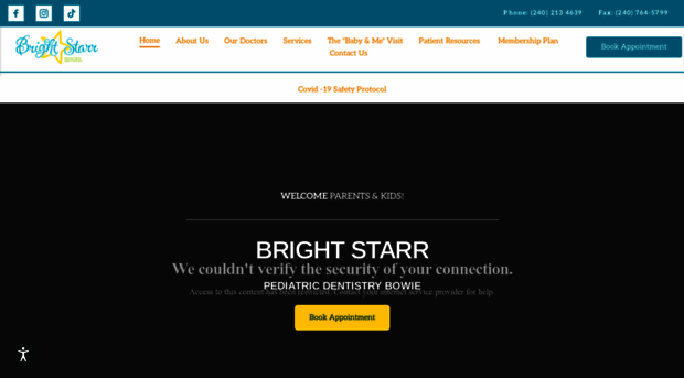 brightstarrpediatricdental.com