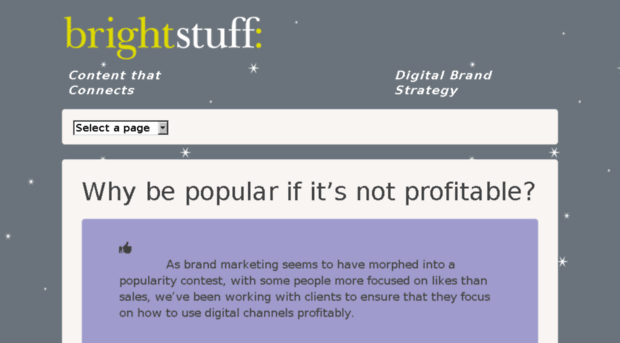 brightstuffcommunications.com