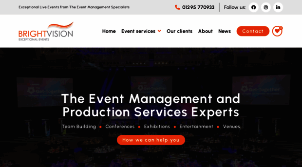 brightvisionevents.co.uk