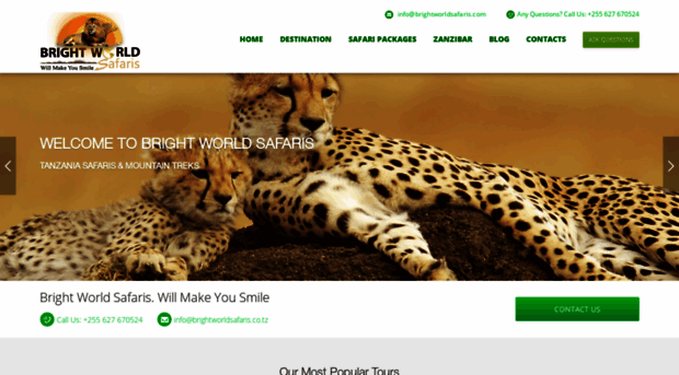 brightworldsafaris.com