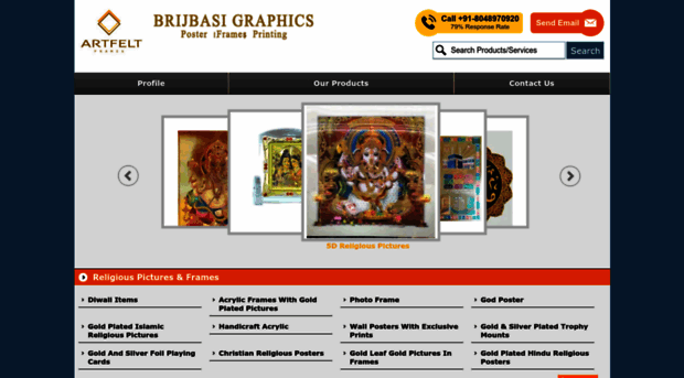 brijbasipostersframes.com