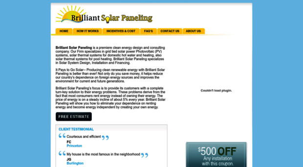 brilliantsolarpaneling.com