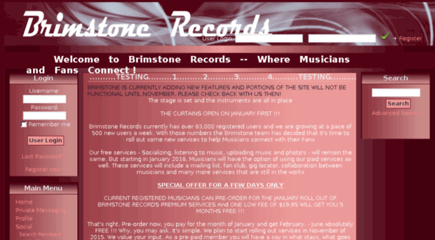 brimstonerecords.com