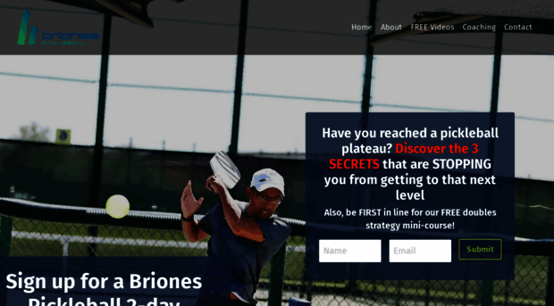 brionespickleball.com