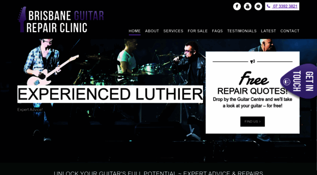 brisbaneguitarrepairclinic.com