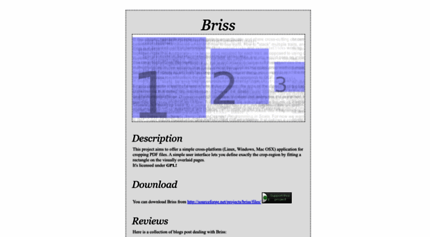 briss.sourceforge.net