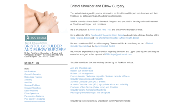 bristolshoulderandelbowsurgery.co.uk