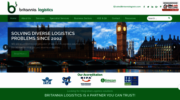 britannialogistics.com