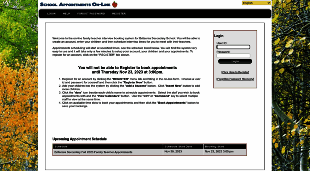britanniasecondary.schoolappointments.com