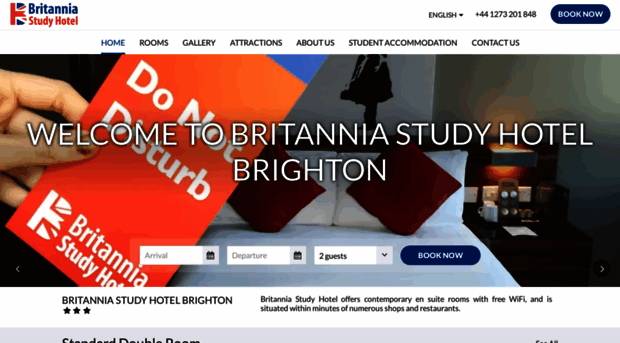 britanniastudyhotel.com