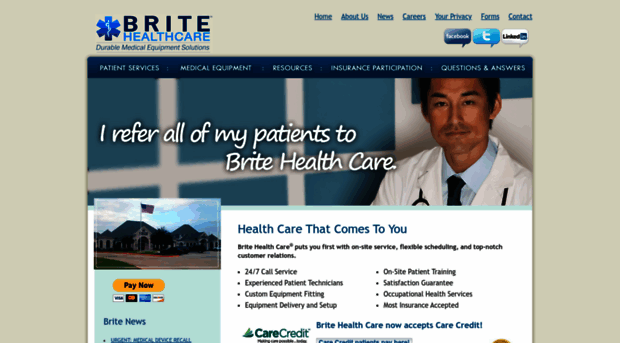 britehealthcare.com