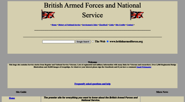 britisharmedforces.org