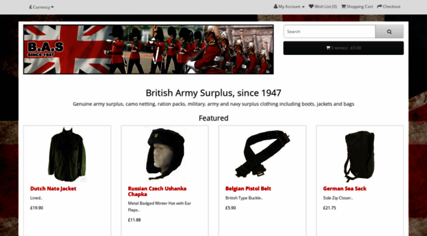 britisharmysurplus.com