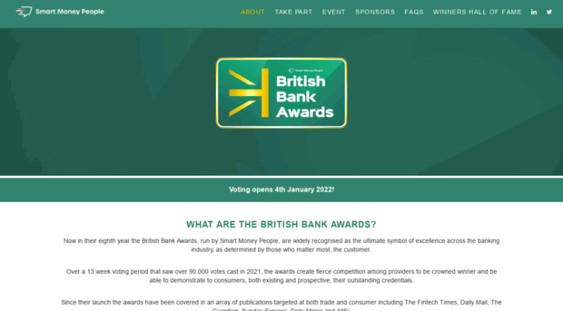 britishbankawards.co.uk