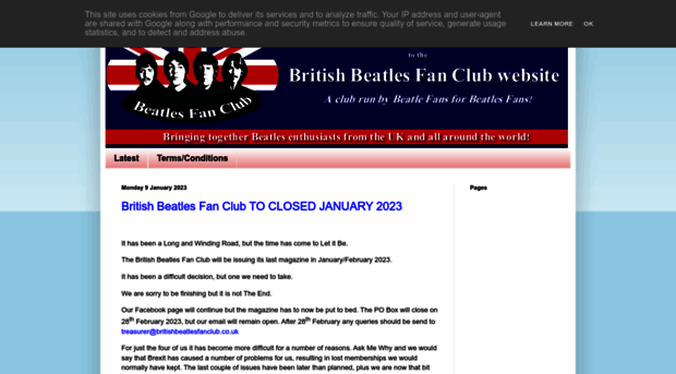 britishbeatlesfanclub.co.uk