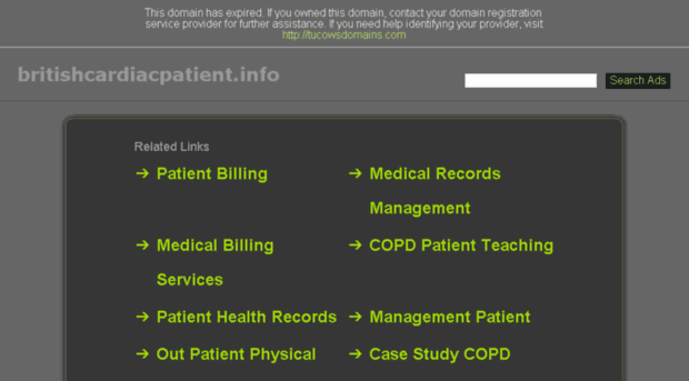 britishcardiacpatient.info