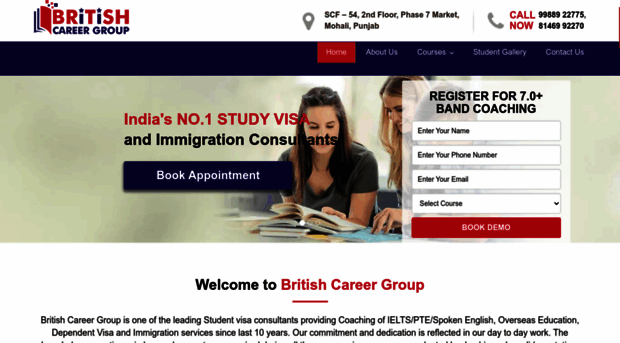 britishcareergroup.in