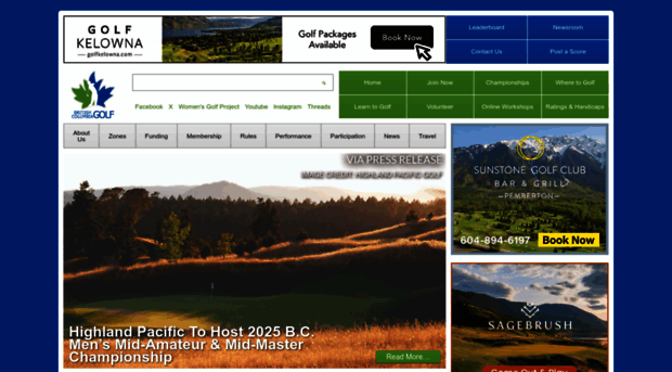 britishcolumbiagolf.org