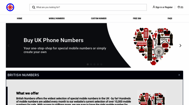 britishnumbers.com - Buy UK Mobile Number - UK Phon... - British Numbers