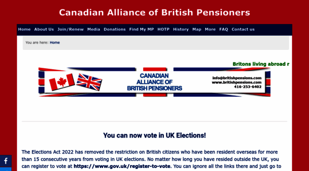 britishpensions.com