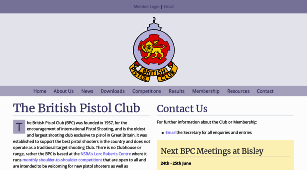 britishpistolclub.org