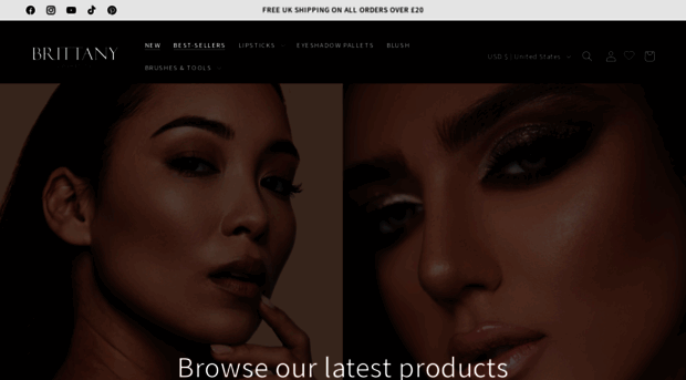 brittanycosmetics.co.uk