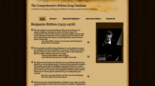 brittensongdatabase.com
