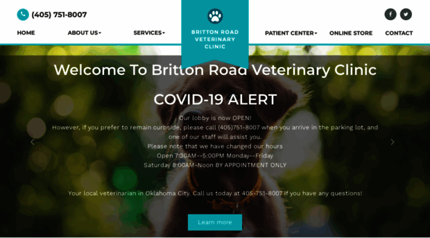 brittonroadveterinaryclinic.com