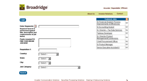 broadridge.apply2jobs.com