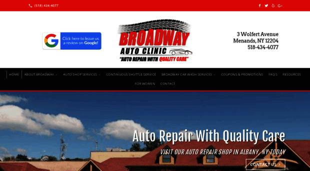 broadwayautoclinic.com