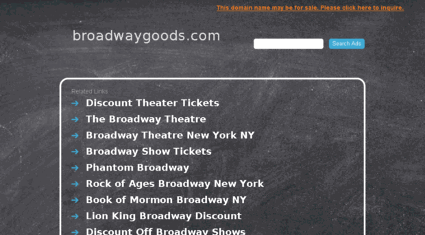 broadwaygoods.com