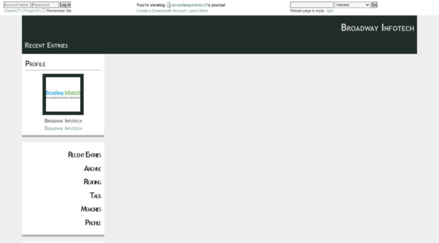 broadwayinfotech.dreamwidth.org