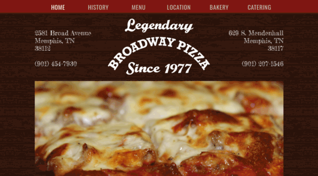 broadwaypizzamemphis.com