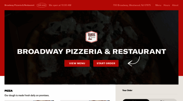 broadwaypizzeriaandrestaurant.com