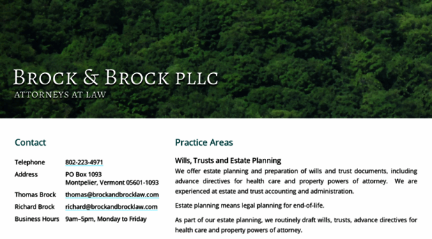 brockandbrocklaw.com