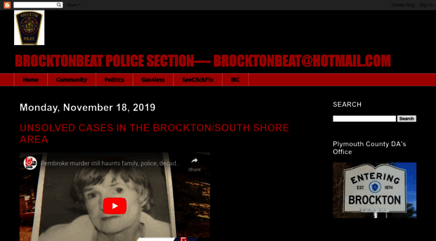 brocktonbeatpolicelog.blogspot.com