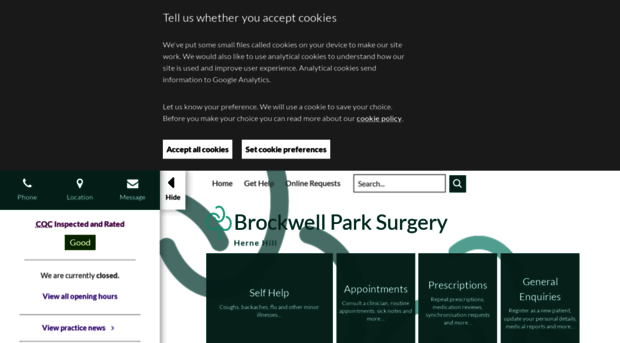 brockwellparksurgery.com