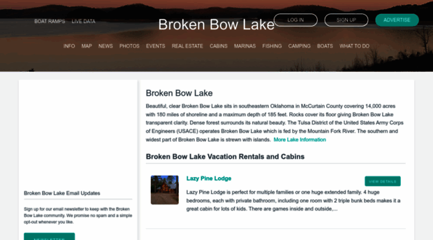 brokenbowlake.net